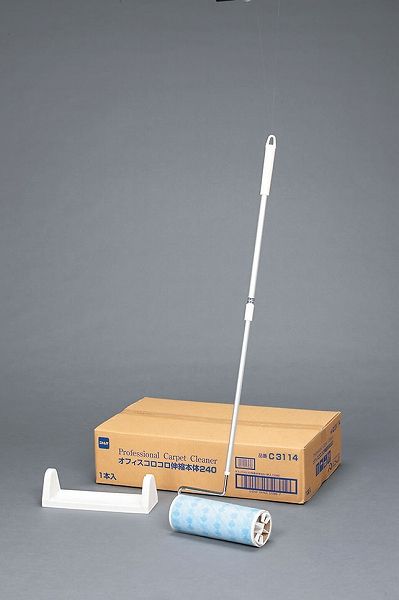 ニトムズ(Nitoms) オフィスコロコロ フロアクリン 本体伸縮 240mm C3114(JKL8701)