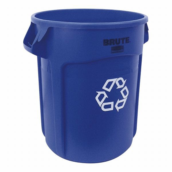 ラバーメイド(Rubbermaid) ブルートユーティリティリサイクルコンテナ ブルー 75.7L RM262073UT(KBL5501)