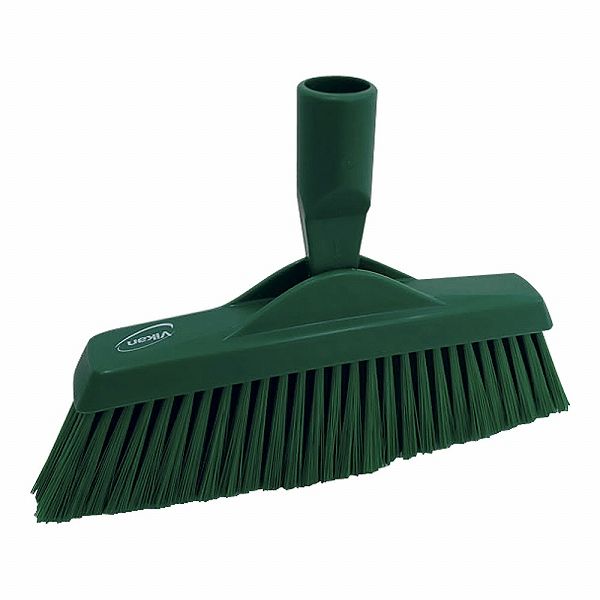 Vikan(ヴァイカン) フロアブルーム グリーン ソフトタイプ ハンドル別売 3130(KHL4105)