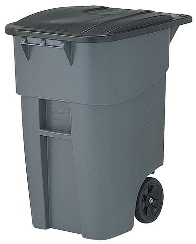 ラバーメイド(Rubbermaid) ビッグホイールコンテナ グレー 190L RM9W27GY(KKV3702)