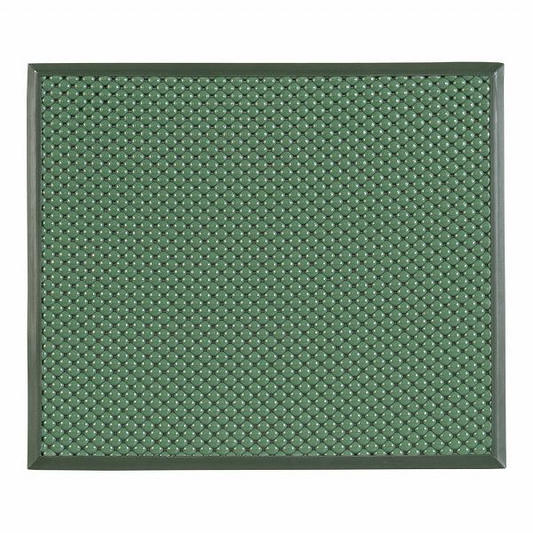 レジ用マット バイオクッション グリーン 590×690×H10mm VC-2(KMTA202)