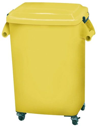 厨房ペール イエロー 45L キャスター付 CK-45(KPC2245YE)