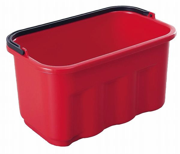 トラスト(Trust) スクエアバケット レッド 9.5L 5264(KTL8204)の通販は 4,655円