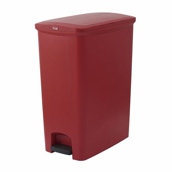 Trust トラスト ステップオンコンテナ スリム 左右開き レッド 1303 (64-4199-85) Trust トラスト トラスト ステップオンコンテナ スリム (左右開き