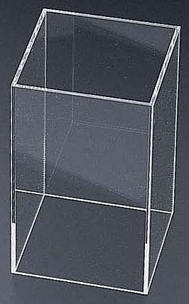 スクエアパイプ 150角×H200mm アクリル NAK1504