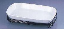 TKG クラッシックバルド 角スタンドセット 白 44cm 44-1011-44W(NBL0744)