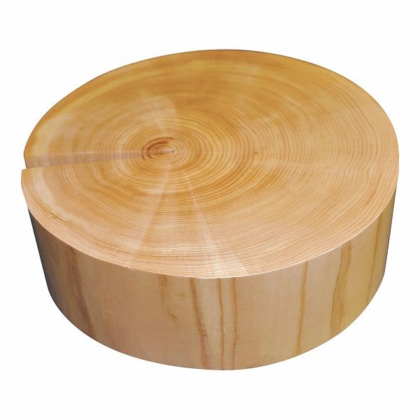 檜丸太ディスプレイ φ280×H100 NMLB302