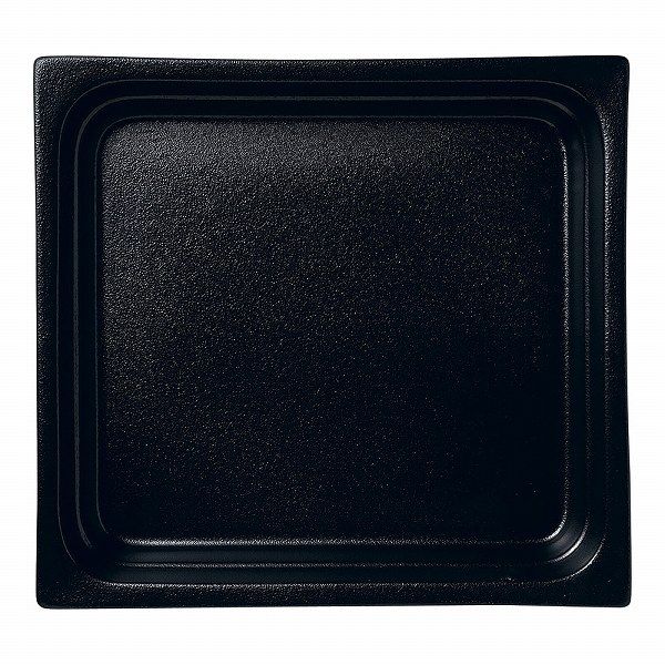 ガストロノームパン ブラック 角型 2/3 RA2308GNSB(NMY0701)