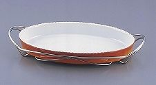 シャトレ 小判グラタンセット 茶 13-PC200-38(NSY203)