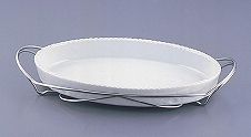 シャトレ 小判グラタンセット 白 12-PB200-40(NSY212)