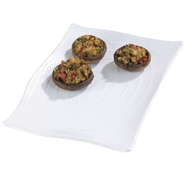 CARLISLE(カーライル) テラテクスチャード レクタングルプラター ホワイト L 3562(NTL0305)