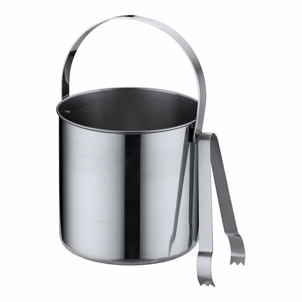 18-8ニューアイスペール 大 トング付 MR-485(PAIB001)