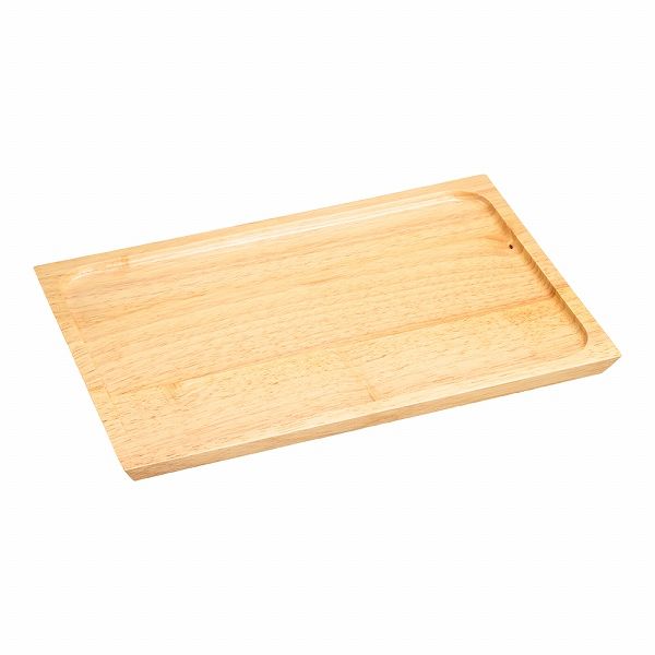 ヤマコー(Yamaco) 木製カフェトレイ ナチュラル ノーマル PKH0102