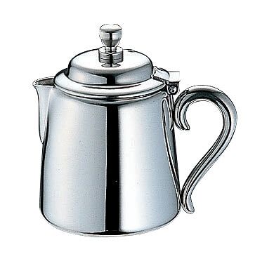 三宝産業 YUKIWA 18-8 M型ミルクポット 220cc 7人用 PML11007