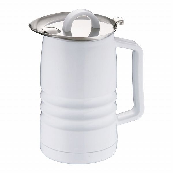 お湯割ポット ホワイト 0.75L POY01751B