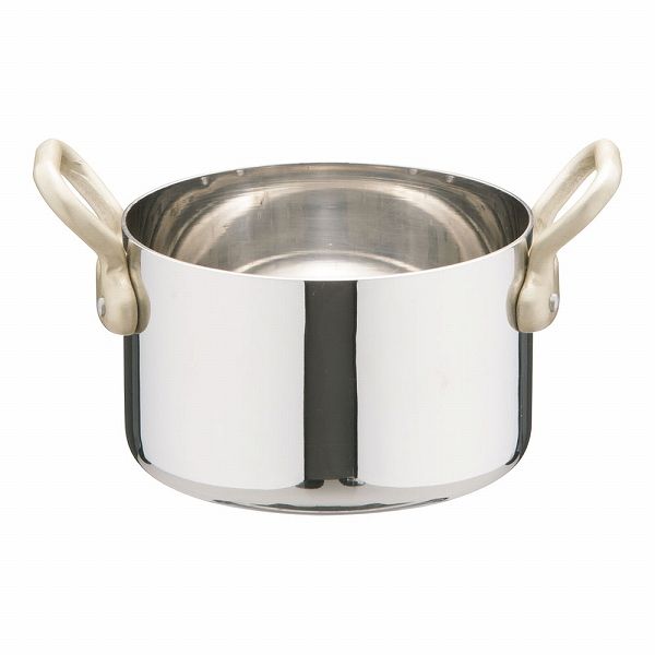 三宝産業 YUKIWA プチパン 18-8 半寸胴鍋 8cm 蓋無 PPT8601の通販は