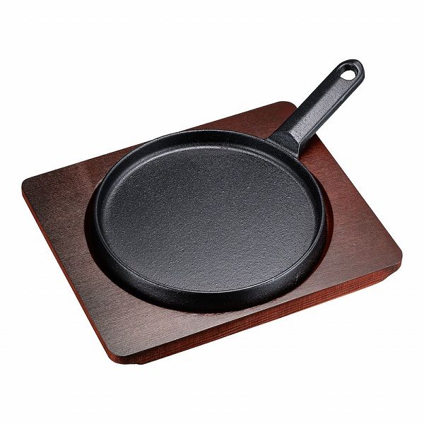 トキワ ステーキ皿 小 18cm 柄付浅型 324(PTK24003)