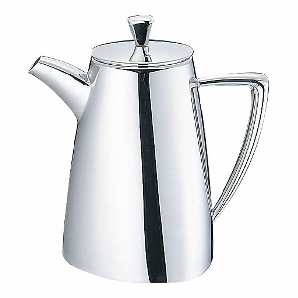 三宝産業 YUKIWA トライアングル 18-8 コーヒーポット 600cc 5人用 PTL7701