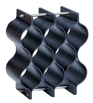 サイトーウッド(SAITO WOOD) プライウッド ワインラック 栓(黒色塗装) WR-102(PWII102)の通販は