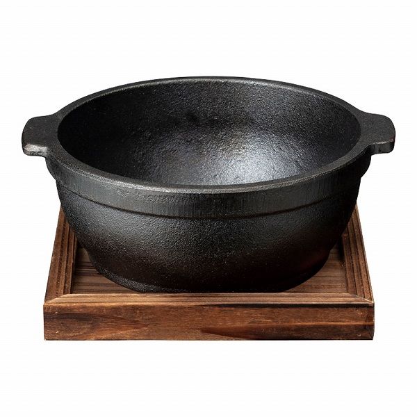 イシガキ(Ishigaki) 鉄鋳物ビビンバ鍋 敷板付 4341(QBB0801)