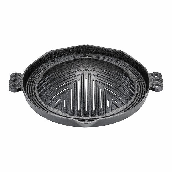鉄ジンギス鍋 29cm 穴明 QGV12029
