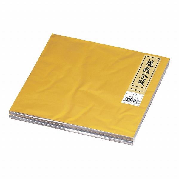 マイン(Mine) 懐敷 金銀 21cm角 入数：1セット(500枚入) M30-439(QKI22)