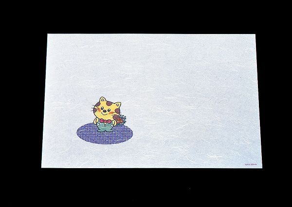 アーテック(artec) 尺三お子様懐石まっと ねこちゃん 390×264mm 遠赤抗菌和紙 入数：1セット(100枚入) WO-2(QKI71)
