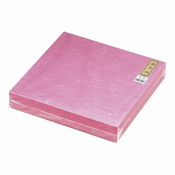 マイン(Mine) 金箔紙ラミネート 桃 30cm角 入数：1セット(500枚入) M30-423(QKV22423)