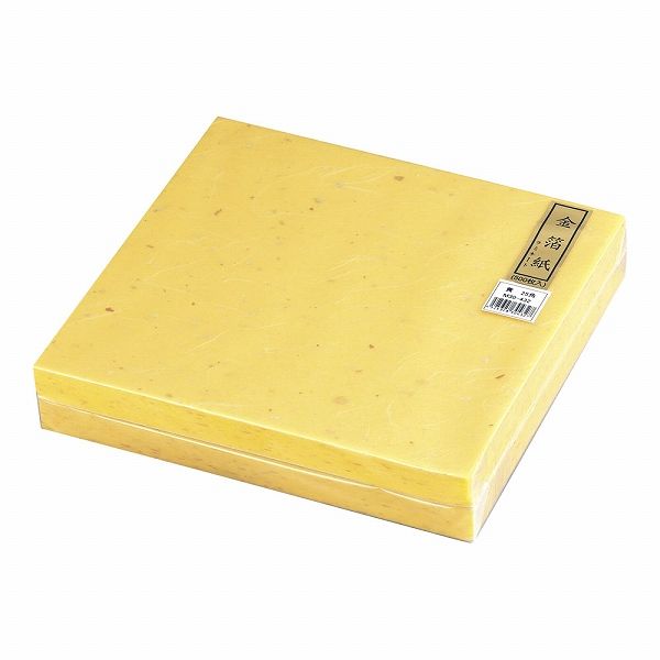 マイン(Mine) 金箔紙ラミネート 黄 25cm角 入数：1セット(500枚入) M30-432(QKV24432)