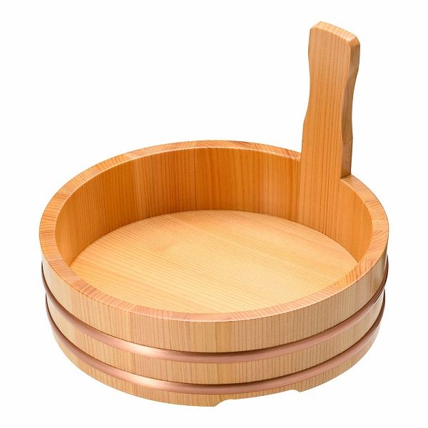 新品】 ヤマコー サワラ 片手盛桶