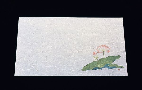 ヤマコー(Yamaco) 尺3長角・枯淡懐石まっと はす 390×264mm 入数：1セット(100枚入) QMT70の通販は 5,046円