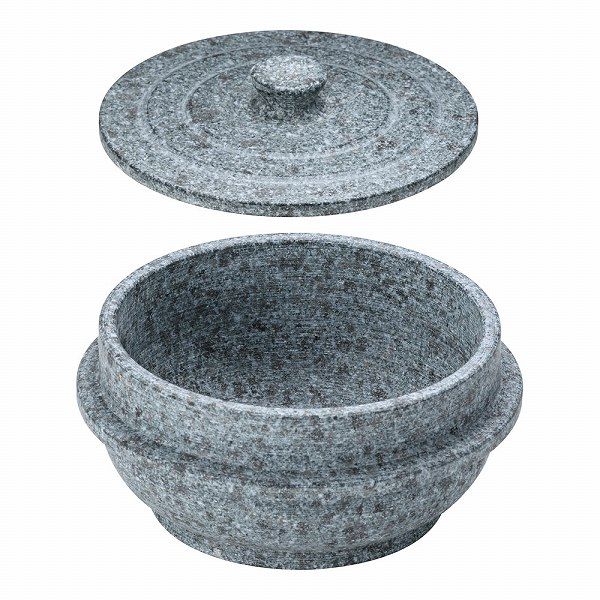 TKG 長水 石焼釜 20cm 補強なし/フタ付き YS-0220T(QPB1003)