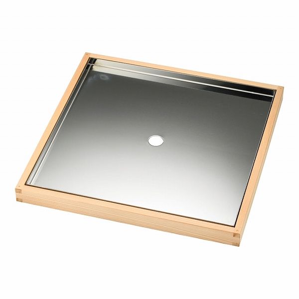 ヤマコー(Yamaco) お座敷セイロ 箱型すり蓋 9寸用 椹/ステンレス中子付 05453(QSI3901)の通販は 20,581円