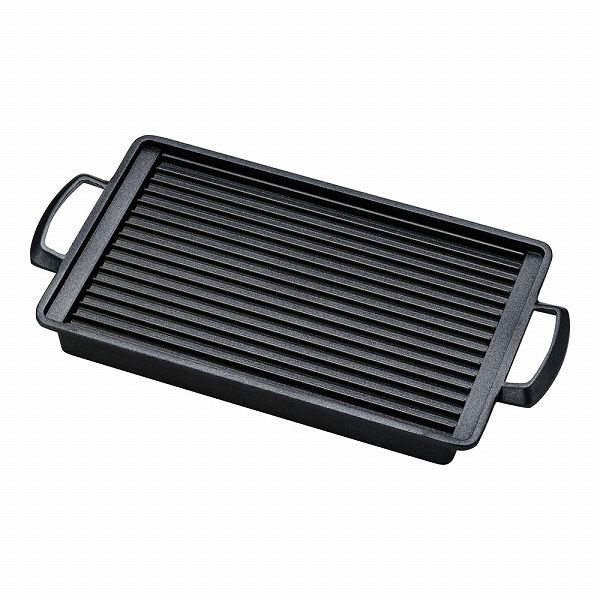マイン(Mine) 焼物プレート さざ波 角 大 アルミ M11-315(QYK4601)