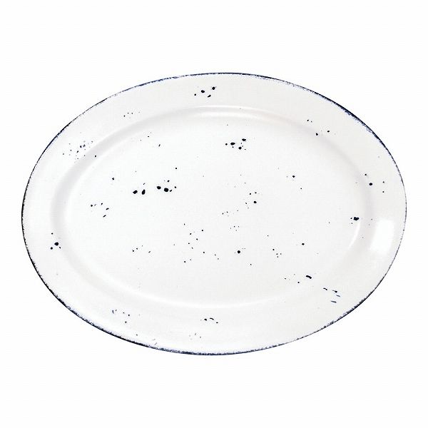 ローヤル物産(Royal Bussan) ボーラブリッサ オーバルプレート 33cm 磁器 ANF-048(RAN1702)の通販は