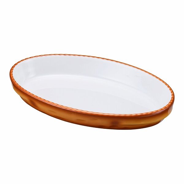 シェーンバルド(Schonwald) オーバルグラタン皿 茶 28cm 3011-28B(RGL26028)