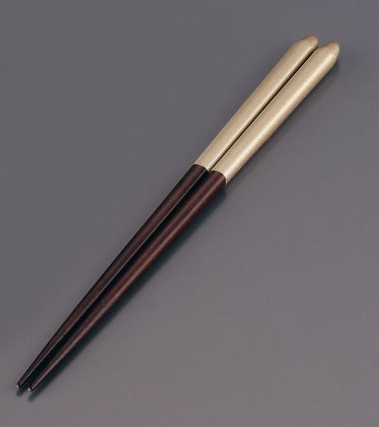 リック(Lic) 木製 ブライダル箸 オーク/ゴールド 24cm 入数：1セット(5膳入) RHSR906の通販は 5,940円