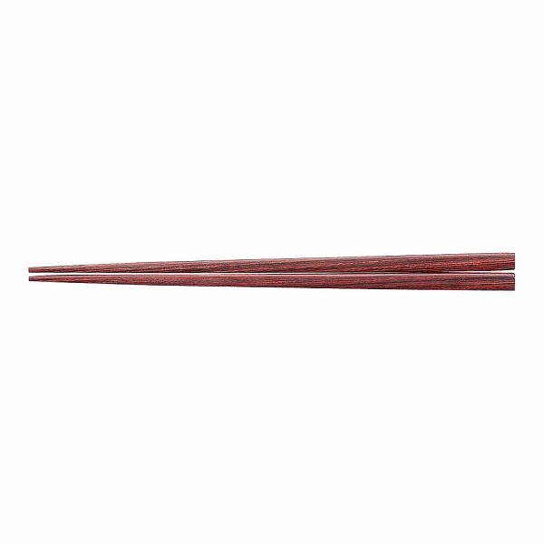 天然強化箸 朱面(あかも) 22.5cm 滑り止め仕様 入数：1セット(10膳入) RHST101
