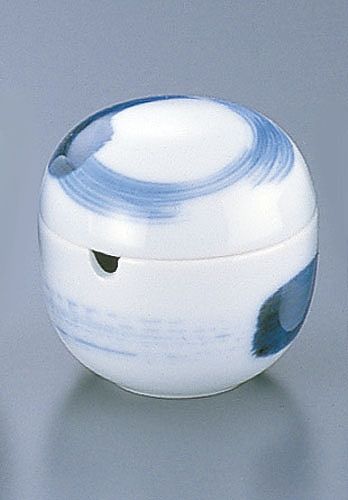 一筆刷毛 薬味入 有田焼 T05-15(RKS4301)