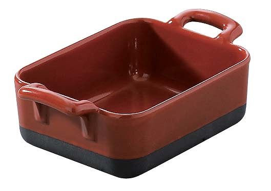 REVOL(レヴォル) エクリプス 長角ディッシュ レッド 330cc 635280(RLB3301)