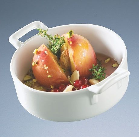 REVOL(レヴォル) ベルキュイジーヌ デザートディッシュ ホワイト 12cm 磁器製 618412(RLB5501)