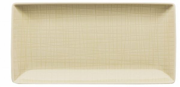 Rosenthal メッシュ・アースカラー レクタングルプレート クリーム 20cm 405153-15287(RLCQ101)の通販は
