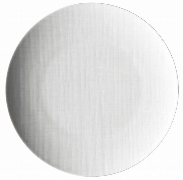 Rosenthal メッシュホワイト ラウンドプレート 27cm フラット 11770-10867(RLCQ501)