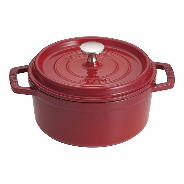 ストウブ(Staub) ピコ・ココット チェリー 18cm ラウンド 鋳鉄 40509-814(RST4774) 25,025円