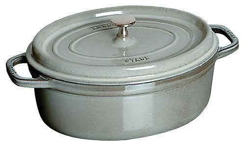 ストウブ(Staub) ピコ・ココット グレー 29cm オーバル 鋳鉄 40509-317(RST4832)