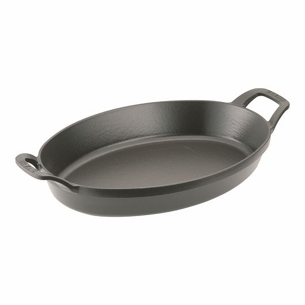 ストウブ(Staub) オーバルスタッカブルディッシュ 黒 32cm 鋳鉄 40509-342(RST5008) 30,030円