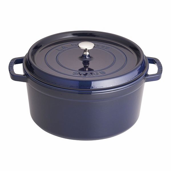 ストウブ(Staub) ピコ・ココット グランブルー 28cm ラウンド 鋳鉄 40510-285(RSTD208)