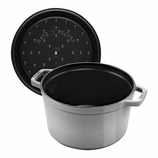 ストウブ(Staub) グランドココット グレー 24cm 40502-291(RSTG902)