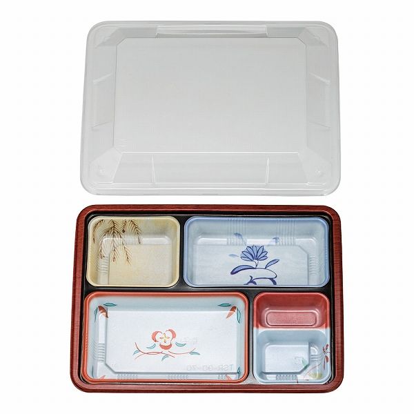 夢彩ごぜん 柄付/透明 入数：1セット(50枚入) TSR-90-70(RTK7201)