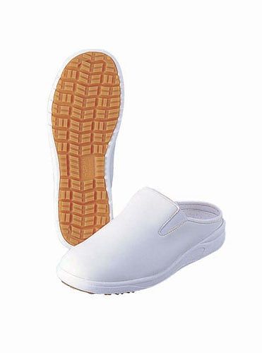 アサヒシューズ アサヒコック102 白 23cm 耐油性 KF69231(SKT3303)